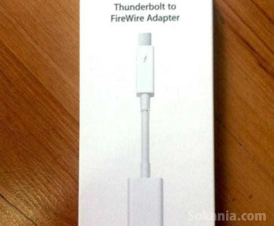 Adaptateur Apple Thundervolt à Firewire